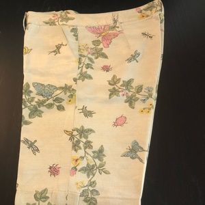 LTD BEIGE BUTTERFLY SHORTS